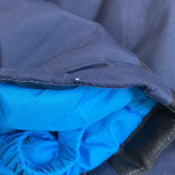 Columbia Toddler 4T Buga Nylon Snow Bib Snowsuit Omnitech Navy Fleece Top - Picture 13 of 16